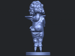 angel baby 03 Modèles 3D en vedette