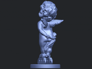 angel baby 03 Modèles 3D en vedette