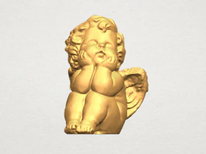 angel baby 04 3D Print Model
