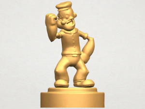 popeye 3D Print Model