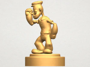 popeye 3D Print Model