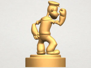 popeye 3D Print Model