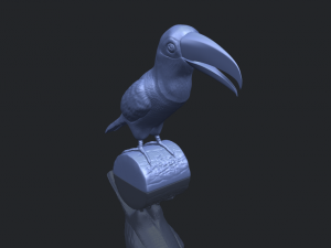 toucan bird 3D 프린트 모델
