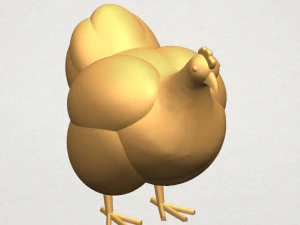 hen 3D Print Model