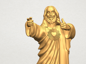 jesus - funny 3Dプリントモデル