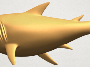 shark 3Dプリントモデル