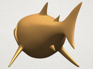 shark 3Dプリントモデル