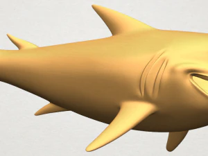 shark 3D Print Model