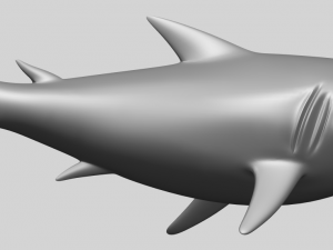 shark 3Dプリントモデル