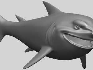 shark 3Dプリントモデル