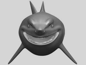 shark 3Dプリントモデル