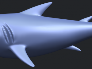 shark 3Dプリントモデル