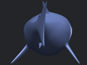 shark 3Dプリントモデル