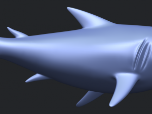 shark 3Dプリントモデル