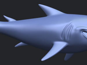 shark 3Dプリントモデル