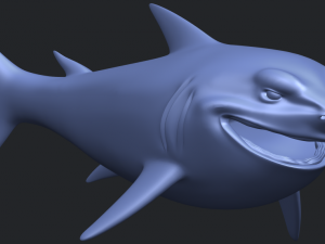 shark 3Dプリントモデル