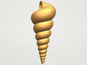 spiral shell Modelo de Impressão 3D