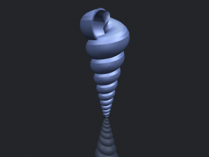 spiral shell Modelo de Impressão 3D