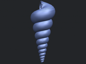 spiral shell Modelo de Impressão 3D