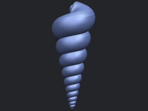 spiral shell Modelo de Impressão 3D