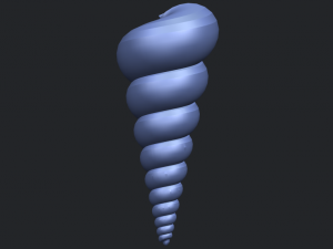 spiral shell Modelo de Impressão 3D