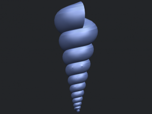 spiral shell Modelo de Impressão 3D