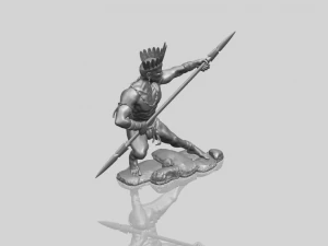 red indian 02 3D Print Model