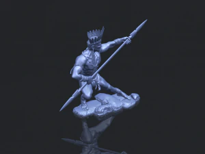 red indian 02 3D Print Model