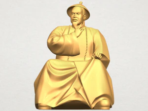 राजवंश किंग 3D प्रिंट मॉडल