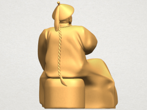 dinasty qing 3Dプリントモデル