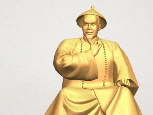dinasty qing 3Dプリントモデル