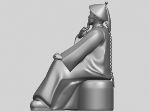 dinasty qing 3Dプリントモデル