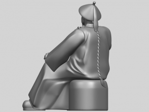 dinasty qing 3Dプリントモデル
