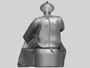 dinasty qing 3Dプリントモデル