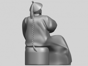 dinasty qing 3Dプリントモデル