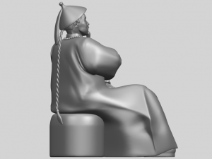 dinasty qing 3Dプリントモデル