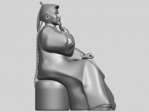dinasty qing 3Dプリントモデル