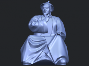 dinasty qing 3Dプリントモデル