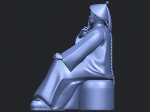 dinasty qing 3Dプリントモデル