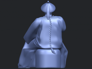 dinasty qing 3Dプリントモデル