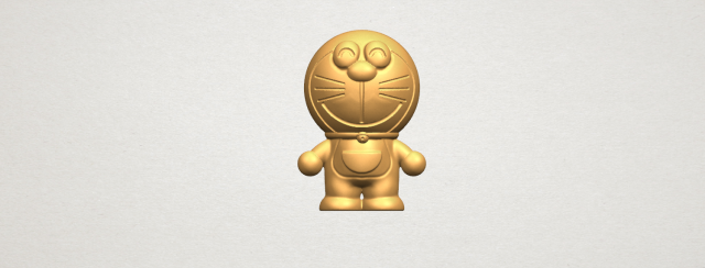 doraemon Modello di stampa 3D .c4d .max .obj .3ds .fbx .stl .blend 