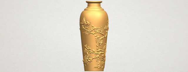 vase 01 3D 打印模型 .c4d .max .obj .3ds .fbx .stl .blend 