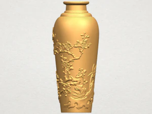vase 01 3D Print Model