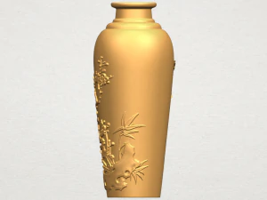 vase 01 3D Print Model