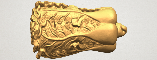 vegetable - fatt choi 03 Model do druku 3D .c4d .max .obj .3ds .fbx .stl .blend 