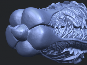 vegetable - fatt choi 03 Model do druku 3D