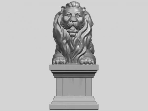 lion 04 3D Print Model