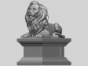 lion 04 3D Принт Модель