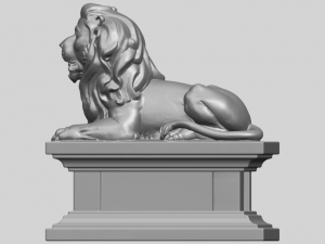 lion 04 3D Принт Модель
