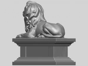 lion 04 3D Print Model
